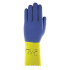 Ansell - Gants Chemi-Pro, néoprène sur le latex de caoutchouc naturel, non supporté, taille 8-Objet général, caoutchouc, néoprène