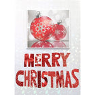 Rosedale Gold - Cartes de souhaits avec enveloppes "Joyeux Noël" Décorations - 5-1/2 po x 8 po - Anglais - Paquet de 6-Carte de souhaits