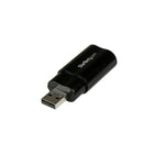StarTech  Adaptateur carte son USB vers audio stéréo-L'adaptateur audio compact et portable peut instantanément apporter des capacités audio à un système sans nécessiter l'installation d'un pilote ou d'un logiciel
