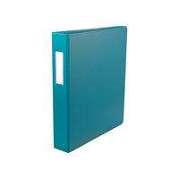 Staples - Reliure à anneaux ronds économique 1,5'', vert-Rangement 1,5'', anneaux ronds, reliure verte avec une capacité de 280 pages