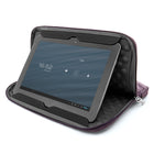 12 po Housse de Protection Ordinateur Portable, Laptop Sleeve Case PC Netbook Ultrabook Sacoche Compatible 15-15,6 po, Violette-Conception à double fermeture à glissière