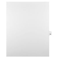 Mark Maker – Onglets séparateurs juridiques blancs, 1/25 onglets, format lettre, sans trous, numéro 190, 25/paquet-Onglets séparateurs blancs, 1/25 onglets