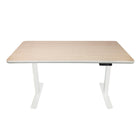AnthroDesk - Bureau assis/debout electrique aux deux moteurs, Base Noire avec une surface de travail WM 60" x 30"-Base en acier inoxydable extrêmement durable qui durera des années!