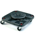 BRUTEMD ® Chariot carré-Dimensions : 17 1/4 long. x 17 1/4 larg. x 6 1/4 haut. (po)