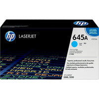 HP 645A (C9730A) Cartouche de toner HP LaserJet cyan d’origine-Couleurs: Cyan