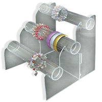 Azar Displays – Présentoir à bracelets à 3 barres horizontales pour comptoir, 11 x 10,5 x 10,5 po (900063)-Façon innovante d’afficher des bracelets