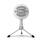 Blue Snowball iCE Plug 'n Play USB Microphone - White-Custom condenser capsule: Powered by Blue’s custom condenser capsule, Snowball iCE microphone delivers crystal-clear audio quality that’s light-years ahead of your built-in computer microphone