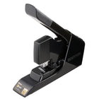 Stanley Bostitch – Agrafeuse robuste EZ Squeeze 130, capacité de 130 feuilles, noir-Base antidérapante pour assurer la stabilité et protéger le dessus du bureau