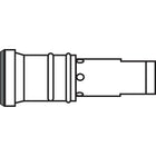 SCN Industrial - Produits De Consommation Elliptiques, paquet de 4-Type Tête complète
