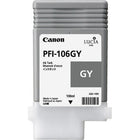 Canon – Réservoir d'encre grise PFI-106 (130 ml) pour IPF6300 / 6300S / 6400 / 6400S / 6450-Gris