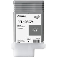 Canon – Réservoir d'encre grise PFI-106 (130 ml) pour IPF6300 / 6300S / 6400 / 6400S / 6450-Gris
