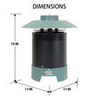 Bite Shield - Piège à moustiques sans propane protector 1/4 acre-Configuration simple et conviviale
