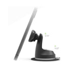 iOttie - Support aimanté embarqué iTap 2 d’iOttie - noir-Rotation de la rotule pour offrir des angles de visionnement de 360 degres et permettre à l'utilisateur de mieux voir son telephone intelligent ou son appareil GPS.