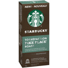 Starbucks - Café Pike Place pour système original Nespresso - paquet de 10-Le café STARBUCKS® de qualité que vous aimez est maintenant offert par NESPRESSO®, à savourer à la maison. Les capsules de café Torréfaction PIKE PLACE®* Starbucks® par Nespresso® sont faites d’aluminium pour garantir la fraîcheur du café, et elles se recyclent facilement; il suffit de les placer dans les sacs de recyclage NEPRESSO®.