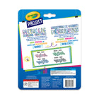 Crayola - Marqueurs de contour métalliques Project - paquet de 4-Comprend 4 marqueurs de contour métalliques pour les surfaces pâles et foncées.