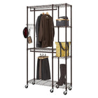 Rangement mobile pour placard TRINITY, Bronze foncé (TBFPBR-2702)-Fini thermolaqué