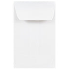 JAM Paper - Enveloppes commerciales no 1, 2,25 x 3,5 po, blanc, 50/paquet (122326658i)-Enveloppes à monnaie