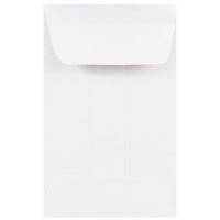 JAM Paper - Enveloppes commerciales no 1, 2,25 x 3,5 po, blanc, 50/paquet (122326658i)-Enveloppes à monnaie