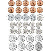 Ashley – Aimants découpés, mathématiques, pièces de monnaie des États-Unis, 170/paquet (ASH10067)-Les aimants découpés de mathématiques sont parfaits pour les tableaux blancs aimantés, les classeurs et plus encore pour une meilleure performance