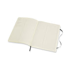 Moleskine – Carnet de la collection Pro, couverture souple, noir, 7,5 po x 10 po-La reliure collée se pose à plat