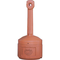 JustriteMD – Smoker’s Cease-FireMD 4 gallons, 16 1/2 x 38 1/2 po, terre cuite-Certifié par la FM