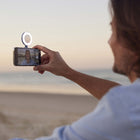 ShiftCam - Anneau SnapLight Lumineux LED Magnétique - Bleu Abysse-Quatre niveaux de luminosité réglables vous aident à créer différentes ambiances en fonction de vos occasions