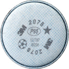 3M - Préfiltres Pour Respirateurs Série 2000, Filtre Contre Les Particules, Filtre P95, paquet de 12-Description du filtre/de la cartouche Filtre P95