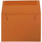 JAM Paper Enveloppes format invitation avec fermeture gommée, 3 5/8 x 5 1/8 po, orange foncé, 1000/paquet-Taille : A1 (3 5/8 x 5 1/8 po)