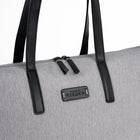 Bugatti - Collection Reborn sac fourre-tout, Polyester deperlant, Gris-Sac fourre-tout leger avec une pochette laterale, la pochette à souliers peut être fixee lorsqu'elle n'est pas utilisee.