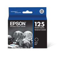 Epson - T125 Cartouche d'encre - Capacité standard - Noir-Noir  