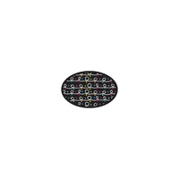 Ashley Productions Gomme pour tableau blanc magnétique, boucle de craie colorée, paquet de 6-L'effaceur de tableau blanc est doté d'un aimant pour qu'il adhère aux tableaux blancs en acier