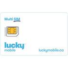 Carte Multi SIM Lucky Mobile-APPELS INTERNATIONAUX : Options d'appels internationaux abordables. Restez en contact avec votre famille et vos amis pour quelques sous par minute.