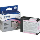 Epson - Cartouche d'encre UltraChrome K3 T580 - Magenta clair-Produisez des photos pour les archives d'une grande fidélité de couleur, d'effet lustré et de résistancce aux égratignures 