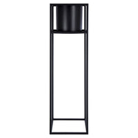 CTG Brands Rectangular Glossy Wall Tile, Black, Grey, 6 Pack-Mesure: la jardinière globale mesure 21,6cm L x 21,6cm l x 80cm H (8,5" L x 8,5" L x 31,5" H)