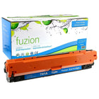 fuzion - HP 307A (CE741A) Cartouche De Toner Remanufacturée - Rendement Standard - Cyan-Couleur d'encre: Cyan