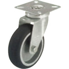 Blickle, Roulette, Pivotant, 2po (51 Mm), Caoutchouc Thermoplastique, 110 Lb (50 Kg), paquet de 5-Dia. des trous de boulon 17/64po (6,74 mm)