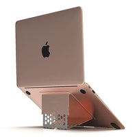 Majextand - Support ergonomique réglable pour MacBook / ordinateur portable - Or rose-6 élévations réglables