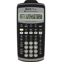 Texas Instruments - Calculatrice financière TI-BAII Plus-Pour calculer la valeur de rendement de l'argent, comme les rentes, hypothèques, baux et économies, ou pour générer des tableaux d'amortissement