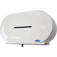 Frost – Distributeur double de rouleaux géants, fini blanc époxy (170)-Capacité de rouleaux : multiple