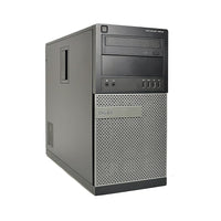 Dell - PC de table OptiPlex 9010, tour, remis à neuf, Core i7 3770 3,4 GHz, DD 1 To + SSD 120 Go, DDR3 16 Go, Windows 10 Pro-Processeur Intel Core i7-3770 à 3,4 GHz ; cache de 8 Mo