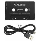 Aluratek – Récepteur de cassette audio Bluetooth universel (ABCT01F)-Bluetooth v 4.0 pour des performances sans fil supérieures (rétrocompatible avec Bluetooth v 3.0 et v 2.1)