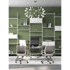 CB Office Workex Mesh Office Chair With Polished Aluminun Base - White-Article expédié en pièces détachées – facile à assembler