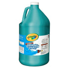 Crayola - Peinture lavable Artista Ii, 128 oz, turquoise-Turquoise