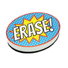 Ashley Productions Gomme pour tableau blanc magnétique, Superhero Erase!, Paquet de 6-Idéal pour une utilisation avec des marqueurs effaçables à sec sur des tableaux blancs
