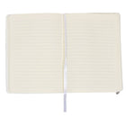 JAM PaperMD – Cahiers de notes à couverture rigide avec fermeture à bande élastique, 5 x 7 po, blanc, 2/pqt-5