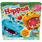 Hasbro Gaming - Hippos gloutons, jeu de plateau -Le Jeu Des Hippopotames Gourmands : C'est le jeu classique Hippos gloutons, avec un chargement automatique des billes, une préparation rapide et un rangement sans tracas