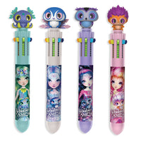 Nebulous Stars - Assortiment de stylos-bille a 10 couleurs-Stylo 10 en 1