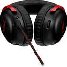 HP - Casque de jeu HyperX Cloud III - Noir/Rouge-Microphone amélioré pour plus de clarté et de précision