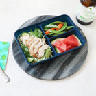Bentgo - Prep Récipient de préparation de repas à 3 compartiment - Argent - Paquet de 10-Préparez les repas de la semaine en une seule fois et conservez-les au réfrigérateur ou au congélateur pour gagner du temps et éviter les tracas de la cuisine quotidienne