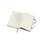 Moleskine – Carnet de la collection Classic, page blanche, couverture rigide, noir, 7,5 po x 9,75 po-Couverture souple noire